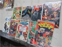 13 VINTAGE DC AND MARVEL COMICS BATMAN AVENGERS