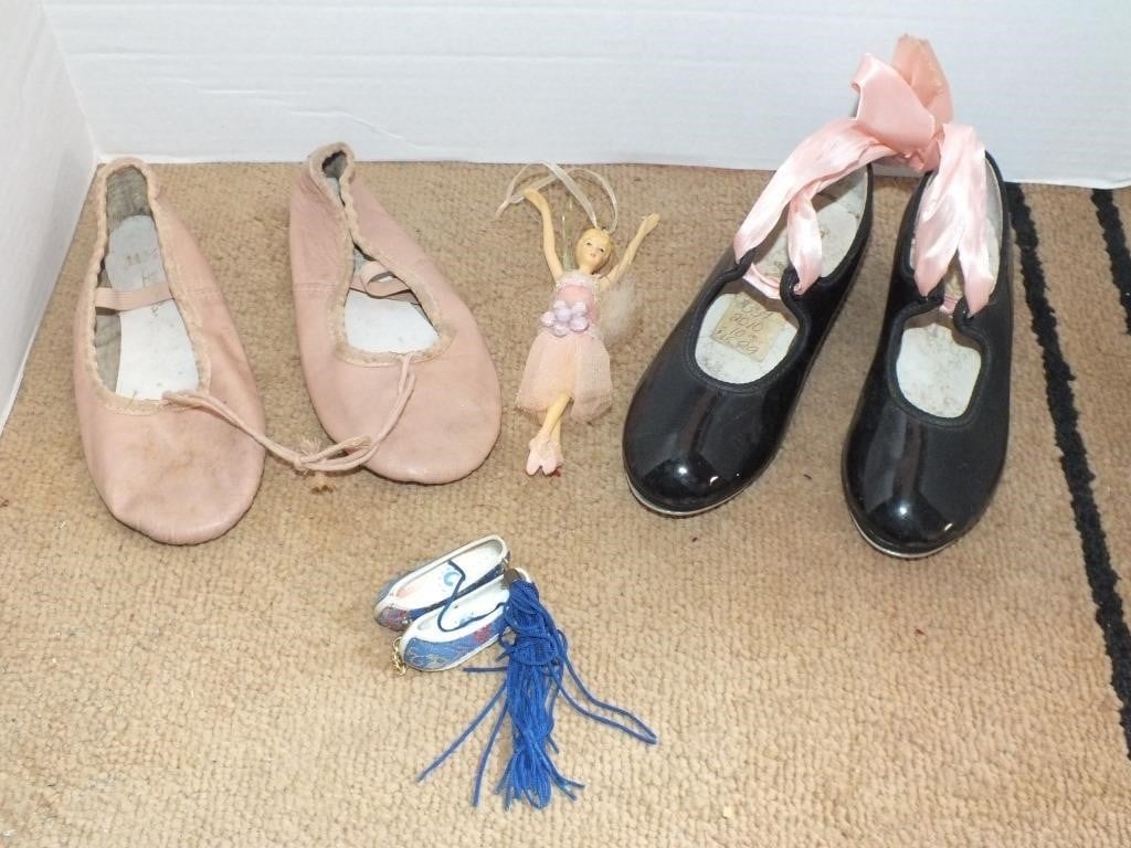 CHILD TAP SHOES AND BALLERINA SLIPPERS