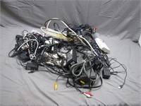 Lot Of Assorted Electric Cables