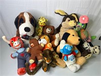 Large Lot of Assorted Stuffed Animals
