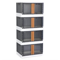Storage Cabinet - Room Organizer, Plastic Shelves