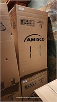 New in Box Amisco Leather Padded Chair