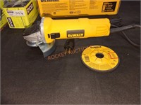 DEWALT corded 4 1/2" small angle grinder