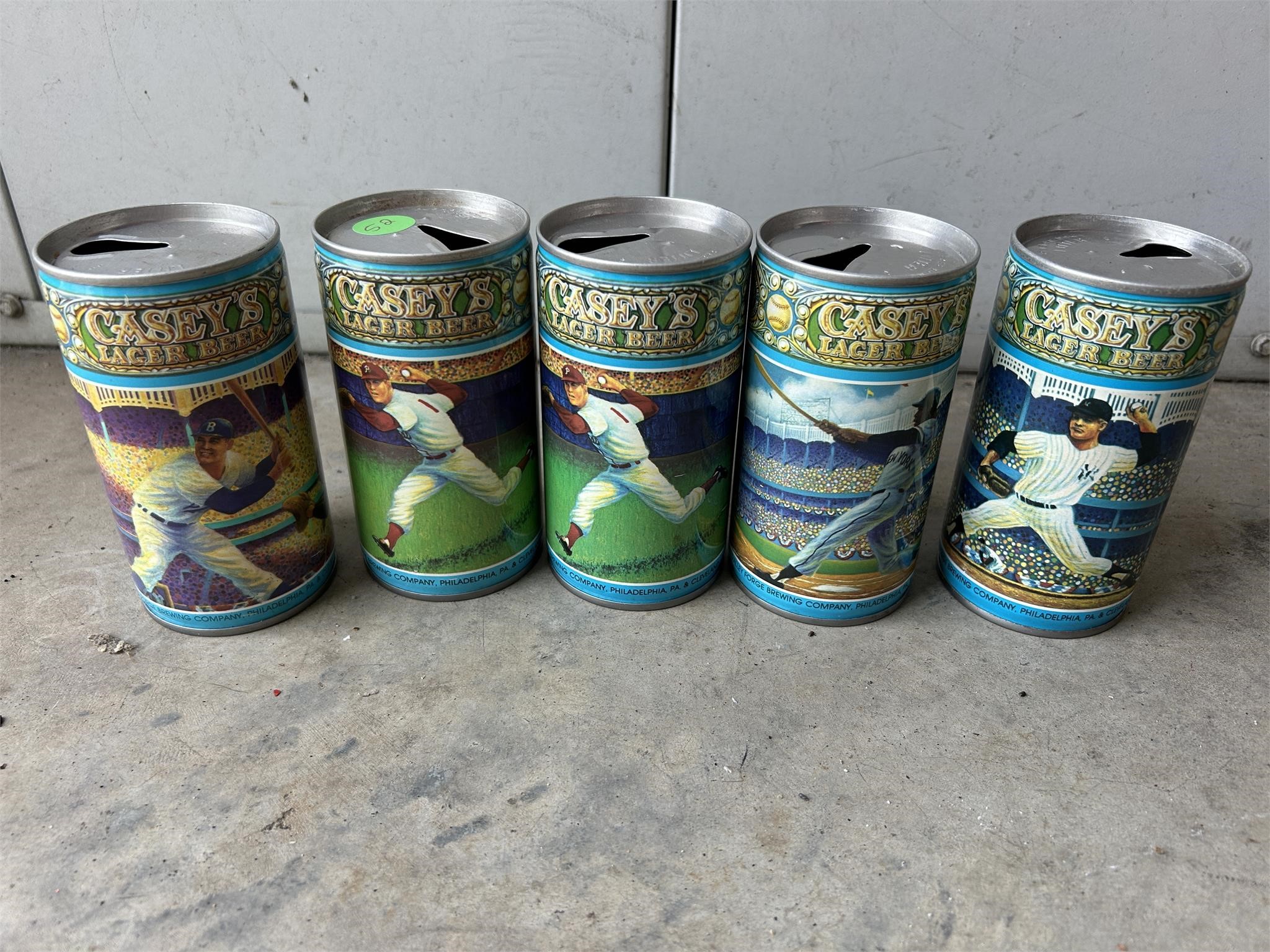 Casey Lager Beer Cans (5)