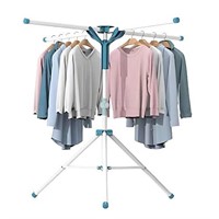 JAUREE Tripod Clothes Drying Rack Folding Indoor,