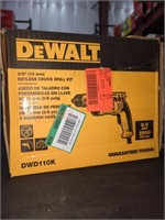 DeWalt Corded 3/8" Keyless Chuck Drill