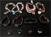 12 PCS mixed lot of fashion jewelry