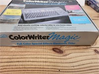 Color Writer Magic Electronic Titler