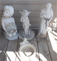 ST FRANCIS, ANGELS & FAIRY OUTDOOR DECOR