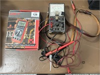 Vintage & Modern Multimeter Combo with Accessories