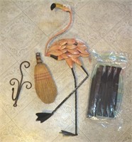 FLAMINGO, OUTDOOR HOOK & LANDSCAPE STAKES