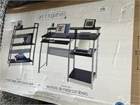 New Home Office Set - Desk & Shelf