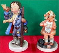Z - LOT OF 2 FIGURINES 6"T (P110)