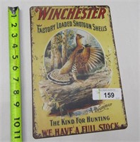 Winchester Metal Sign
