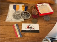 Medals and pins