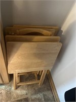 Wooden tv trays