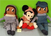 Z - LOT OF 3 COLLECTIBLE DOLLS (P180)