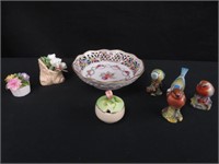 8 PCS ASSORTED FIGURES & DISHES