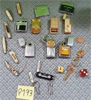 Z - COLLECTIBLE PICKET KNIVES & LIGHTERS (P173)