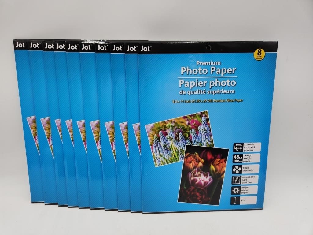 10 New Premium Photo Paper Packages 8.5 x 11