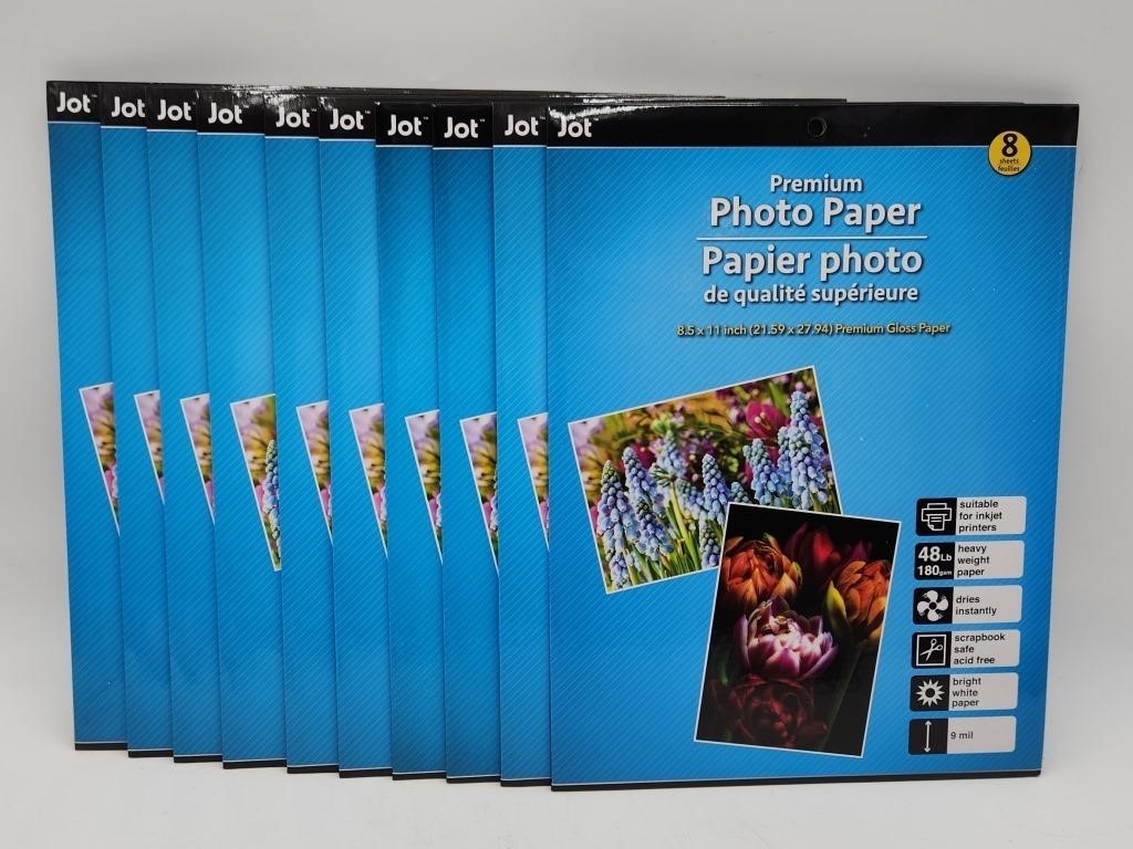 10 New Premium Photo Paper Packages 8.5 x 11