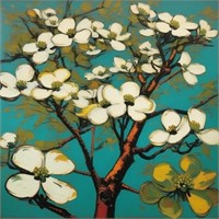 Dogwood Limited Edtion Hand Signed by Van Gogh LTD