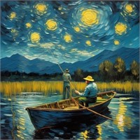 Starry Night Cast LTD EDT Signed Van Gogh LTD