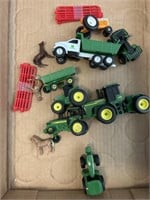 John Deere and farm toys