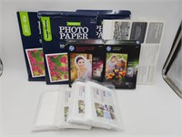 Bundle of Photo Paper Assorted Sizes