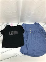 2-Pack (S) Women's Shirt/T-shirt