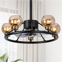 She's home Chandelier Ceiling Fan with Light - 25