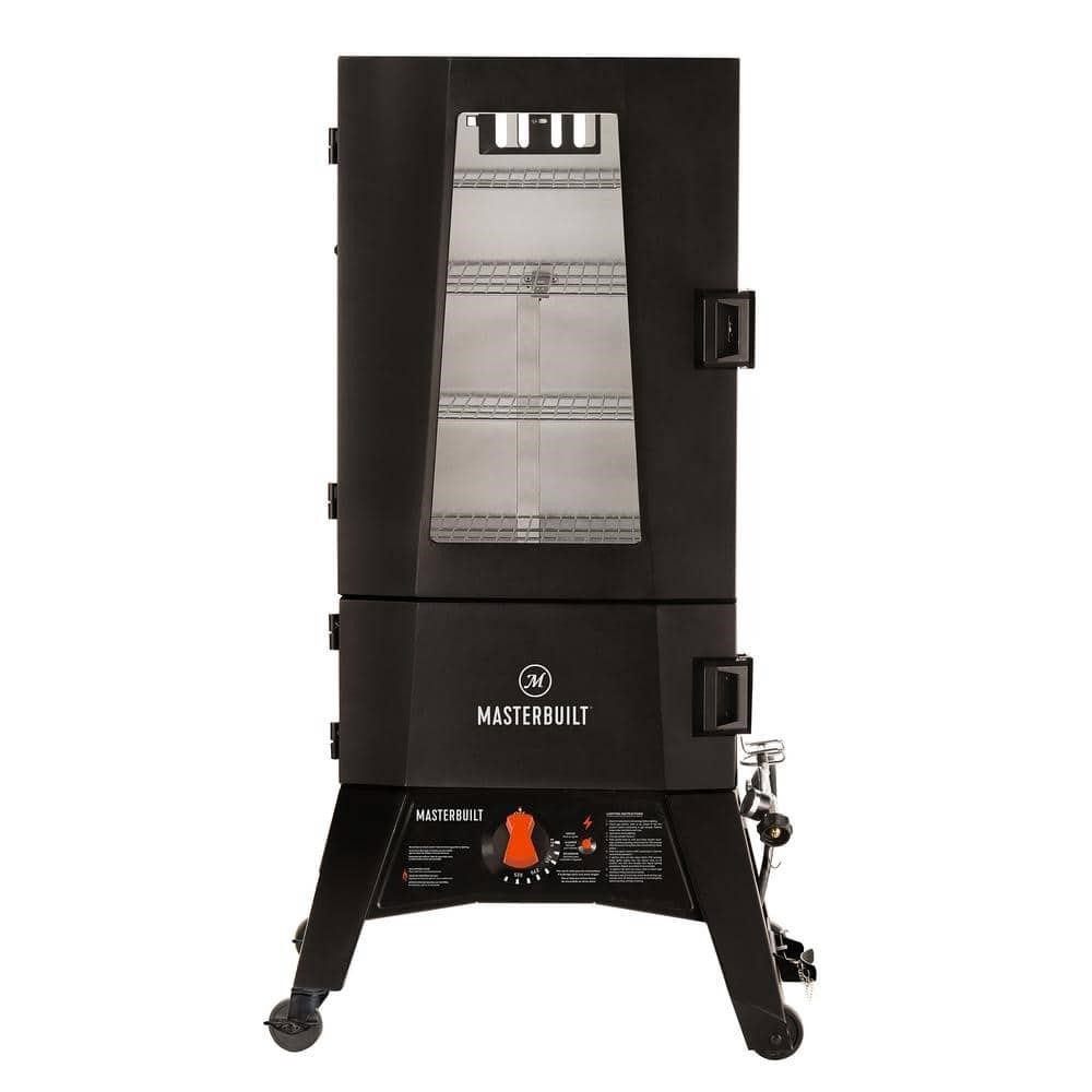 40 ThermoTemp XL Propane Smoker  Black