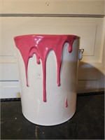 Ceramic Paint Bucket Decor