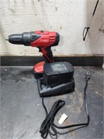 Drill with battery and charger