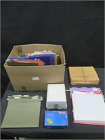 BOX OF ASSORTED OFFICE SUPPLIES *SEE BELOW*