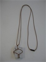 Raw Quartz Necklace