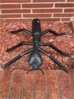 Spider yard art