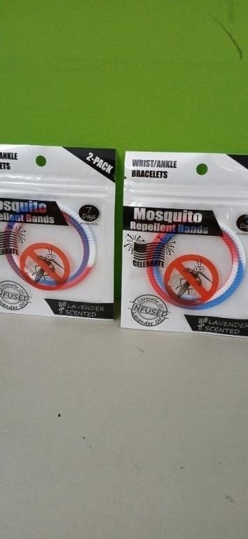 (4) Mosquito  Repellent  Bands