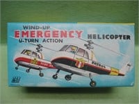 NIB Toy Hero Wind-Up Emergency Helicopters