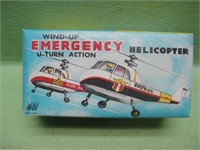 NIB Toy Hero Wind-Up Emergency Helicopters