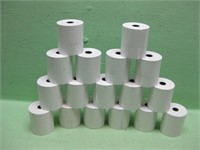 Seventeen Rolls 3-1/8" Thermal POS Receipt Paper