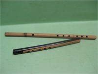 15" & 21" Vintage Bamboo Flutes