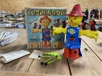 70’s Ideal Scarecrow Target Game All Here