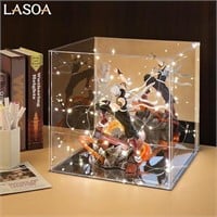 Mirrored Acrylic Display Case, Clear Display Box