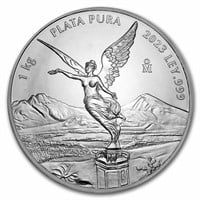 2023 Mexico 1 Kilo Silver Libertad Bu In Capsule