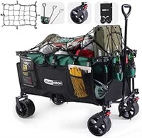 Collapsible Utility Folding Wagon Cart Heavy Duty
