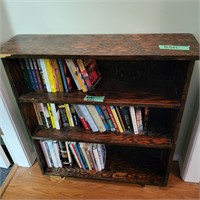 B501 wood Book case