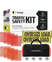 New DC Cargo Magnetic Oversize Load Sign Kit -