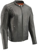 Milwaukee Leather Men's 'Scooter' Black Leather