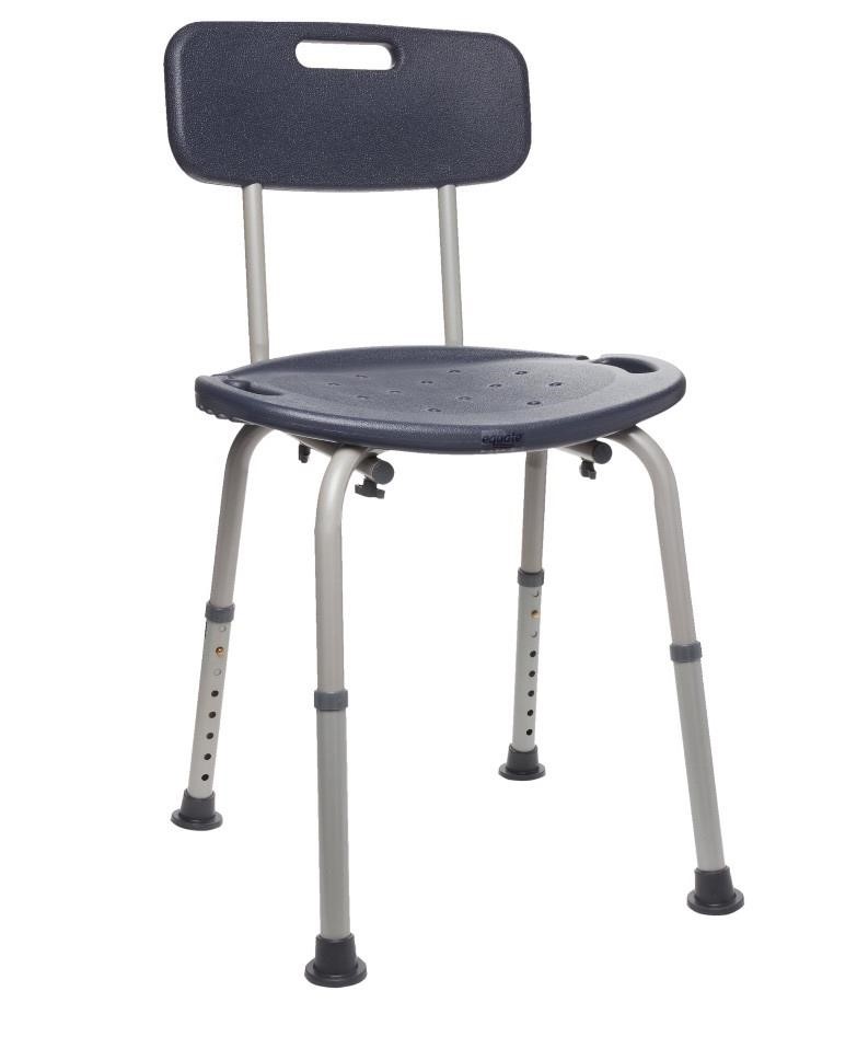 Equate Bath Chair and Shower Chair with Back